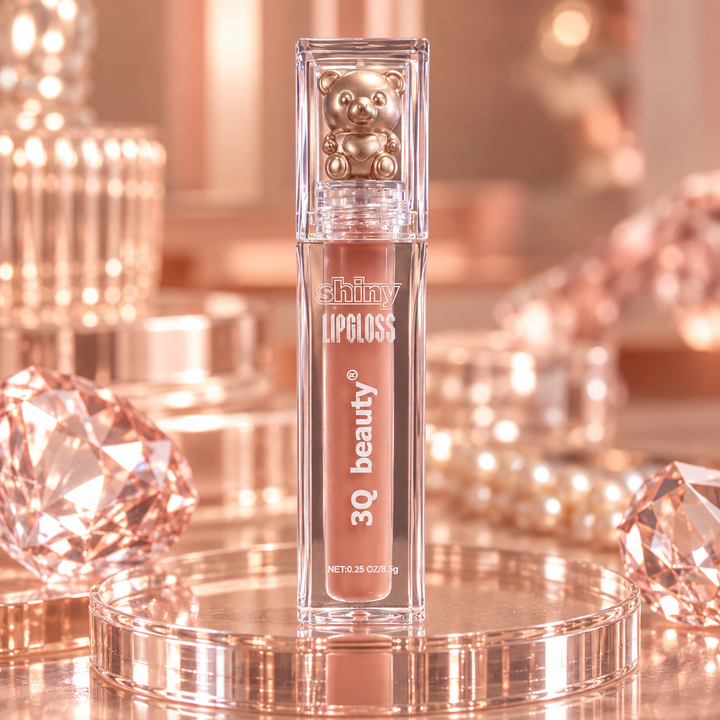 3Q Beauty Shiny Lipgloss – Csillámos Nude Szájfény