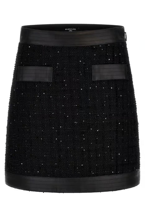 Guess by Marciano Marika Skirt Jet Black Multi – női szoknya
