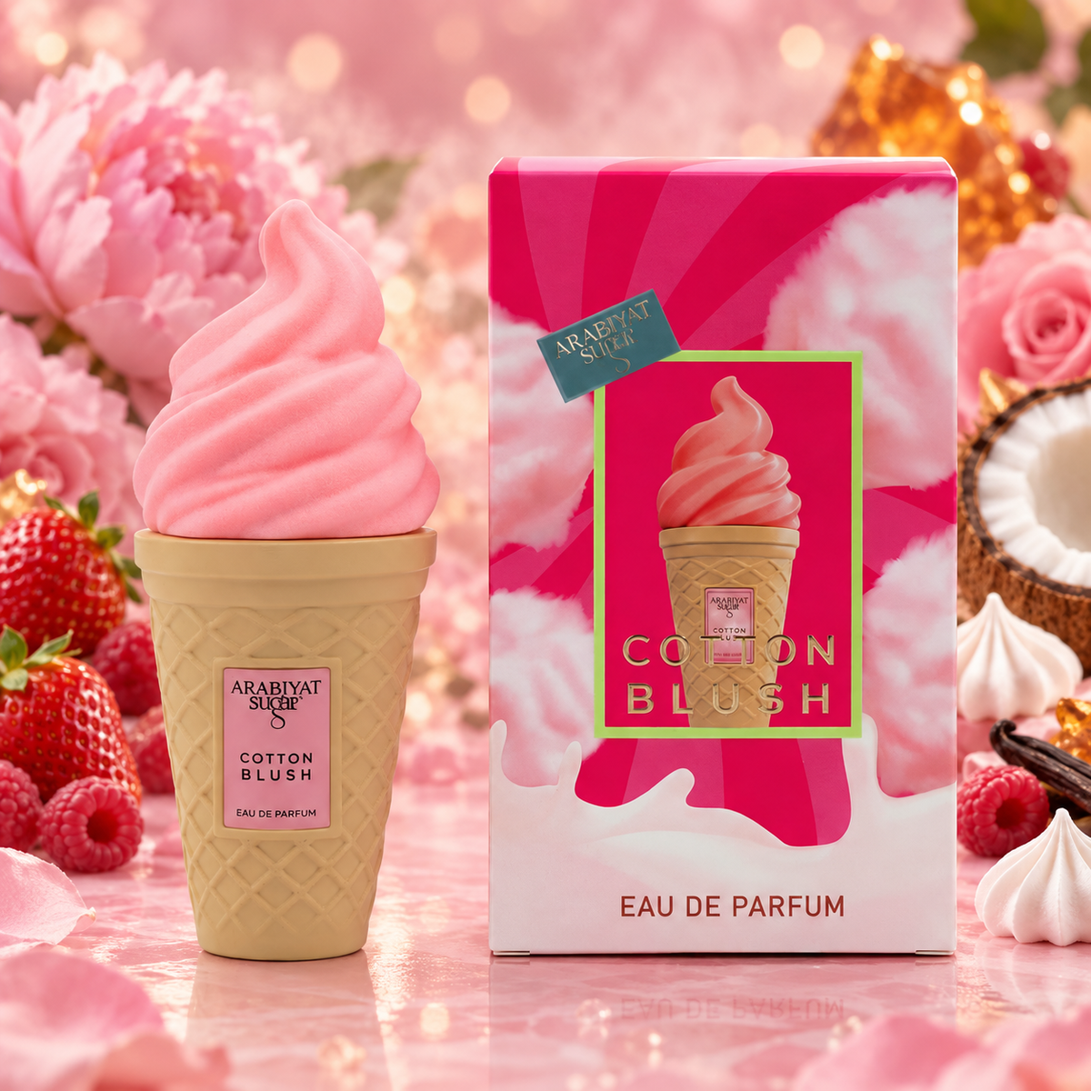 Arabiyat Sugar Cotton Blush EDP 100 ml Parfüm für Damen
