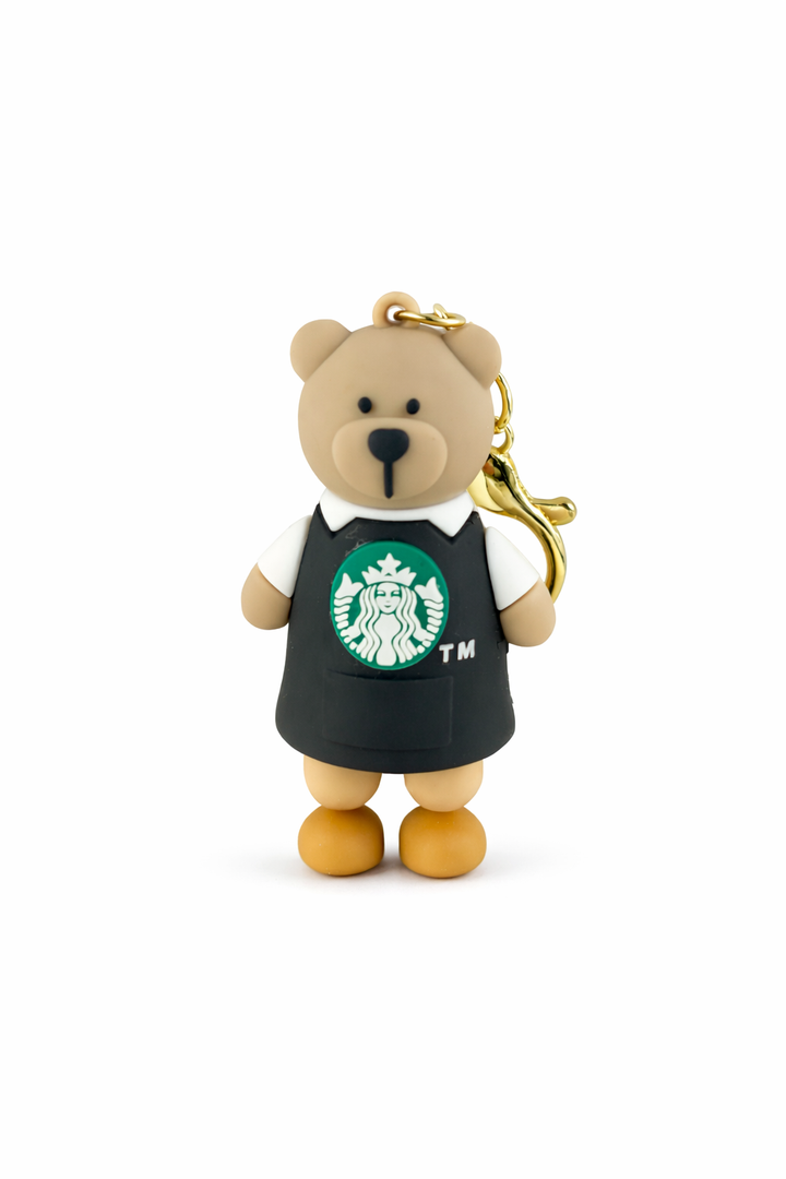 Cuki maci figura kulcstartó GoldBrands