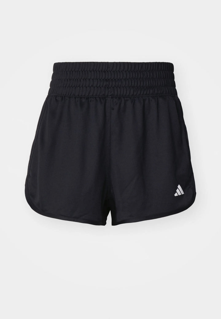 adidas Performance PACER ESSENTIALS KNIT HIGH RISE női sport rövidnadrág fekete