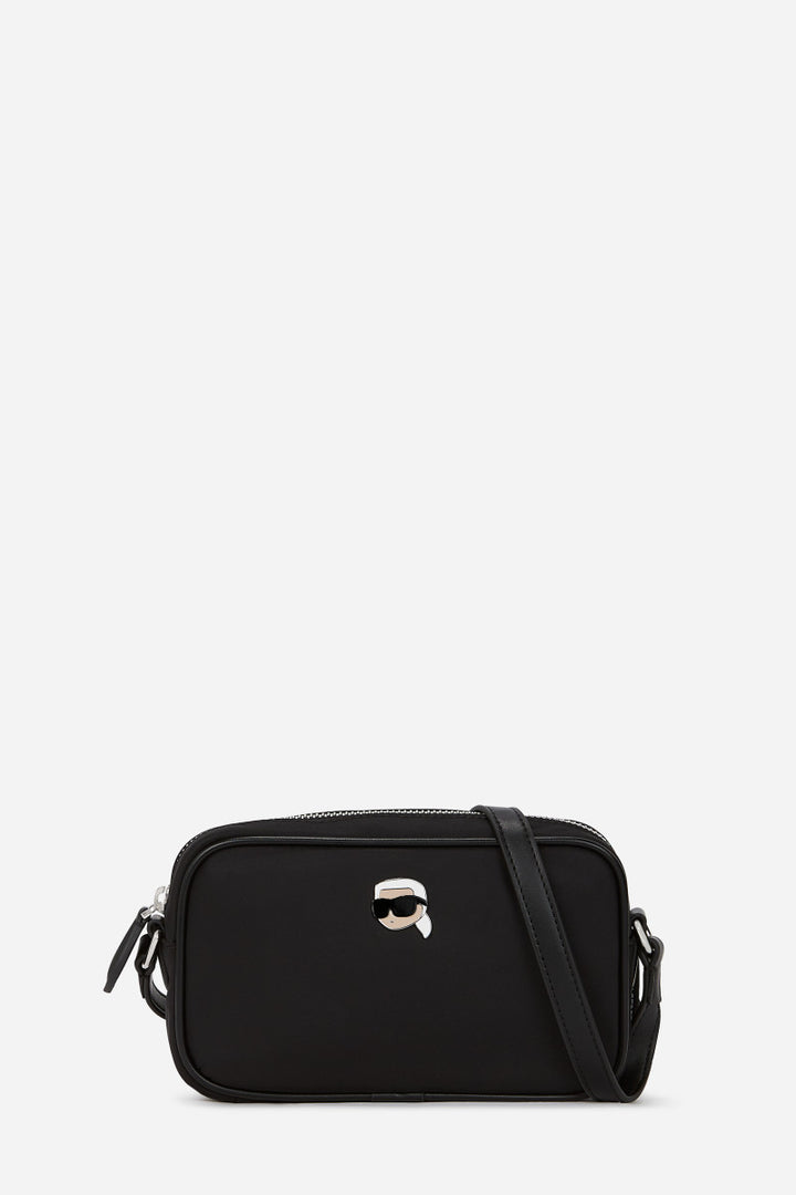 Karl Lagerfeld fekete női crossbody táska Karl Ikon logóval