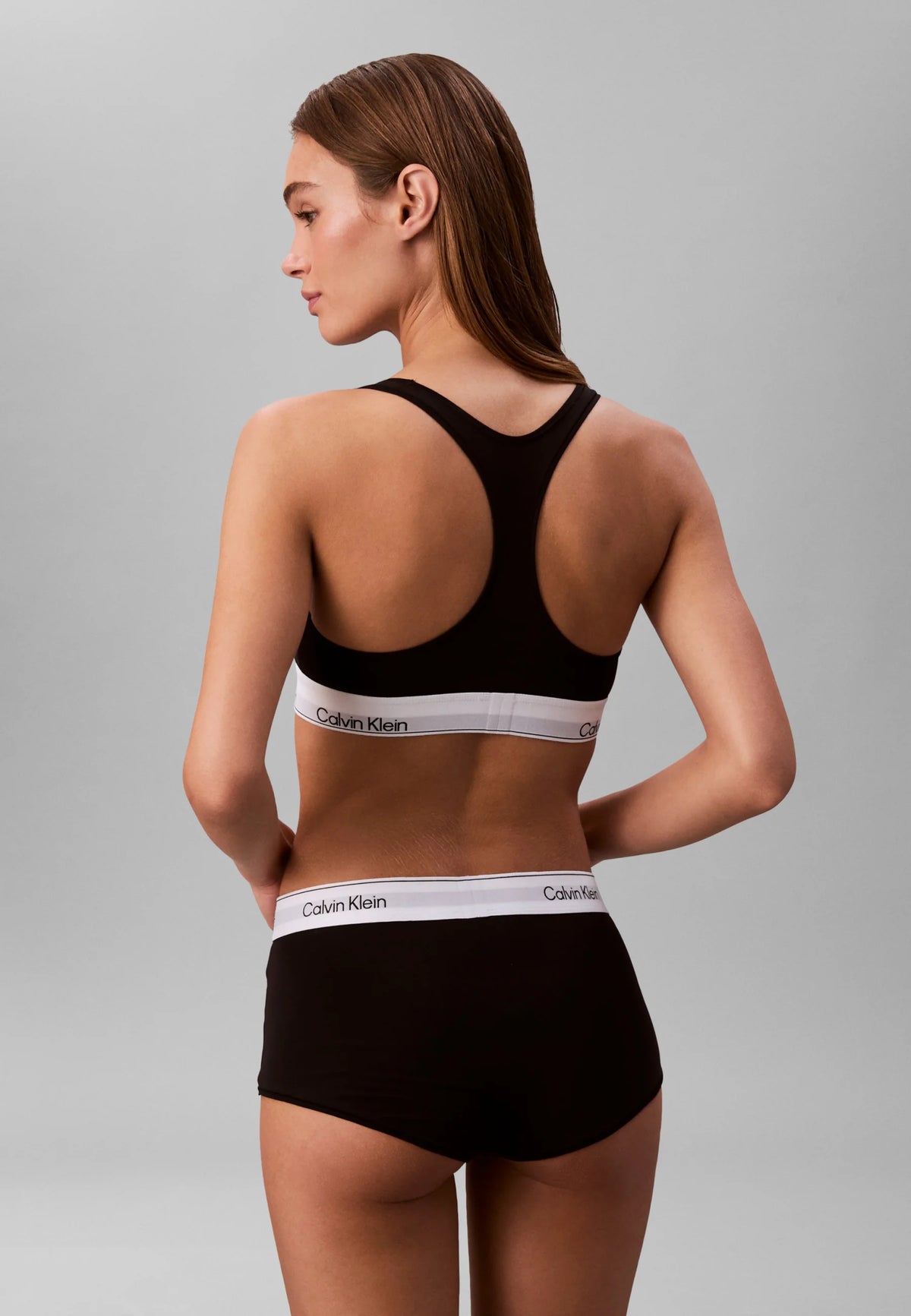 Calvin Klein Underwear Hosszított melltartó - black