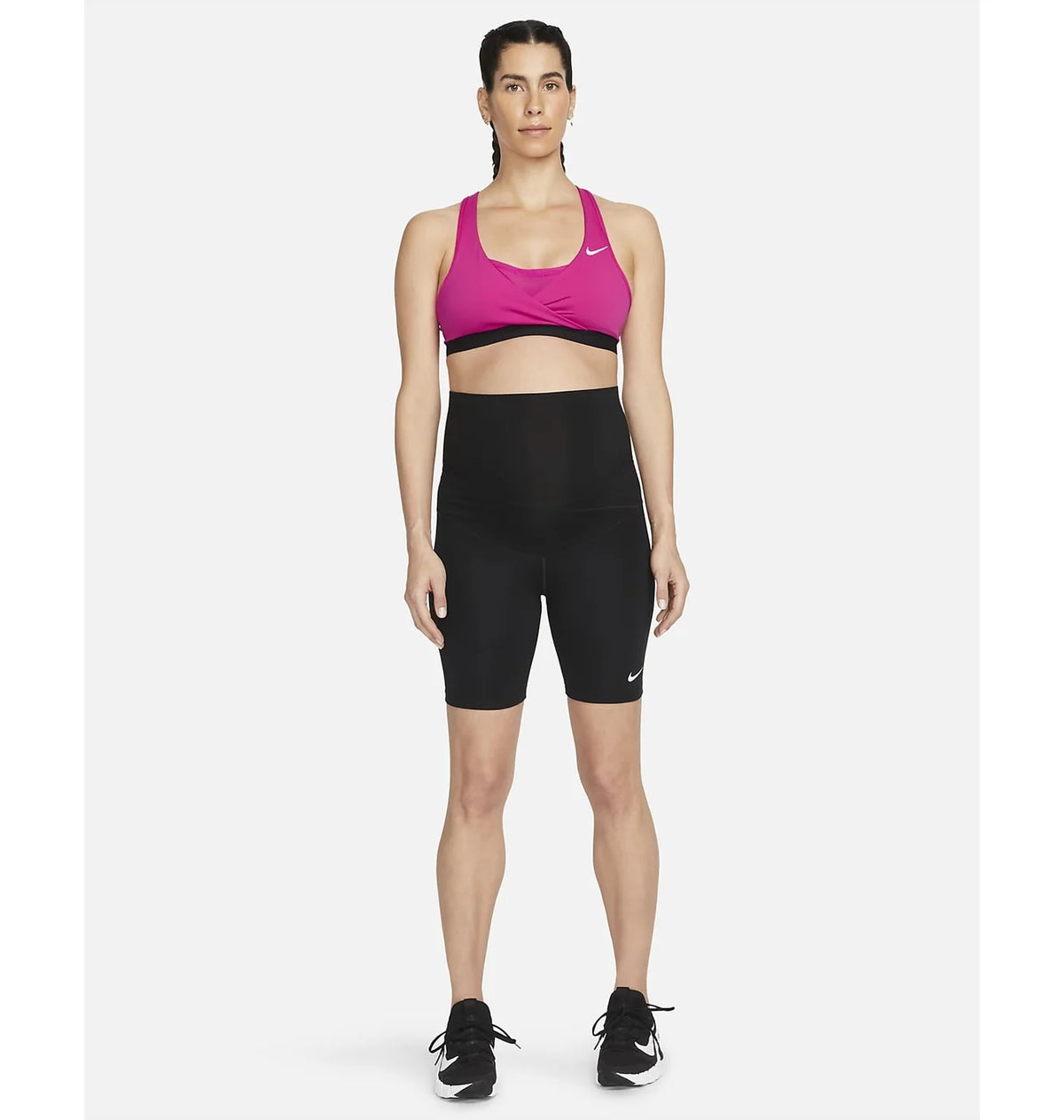 Nike Női Közepes Tartású Párnázott Sportmelltartó – Rózsaszín
