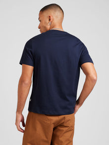 Guess Jeans lógos kék férfi póló