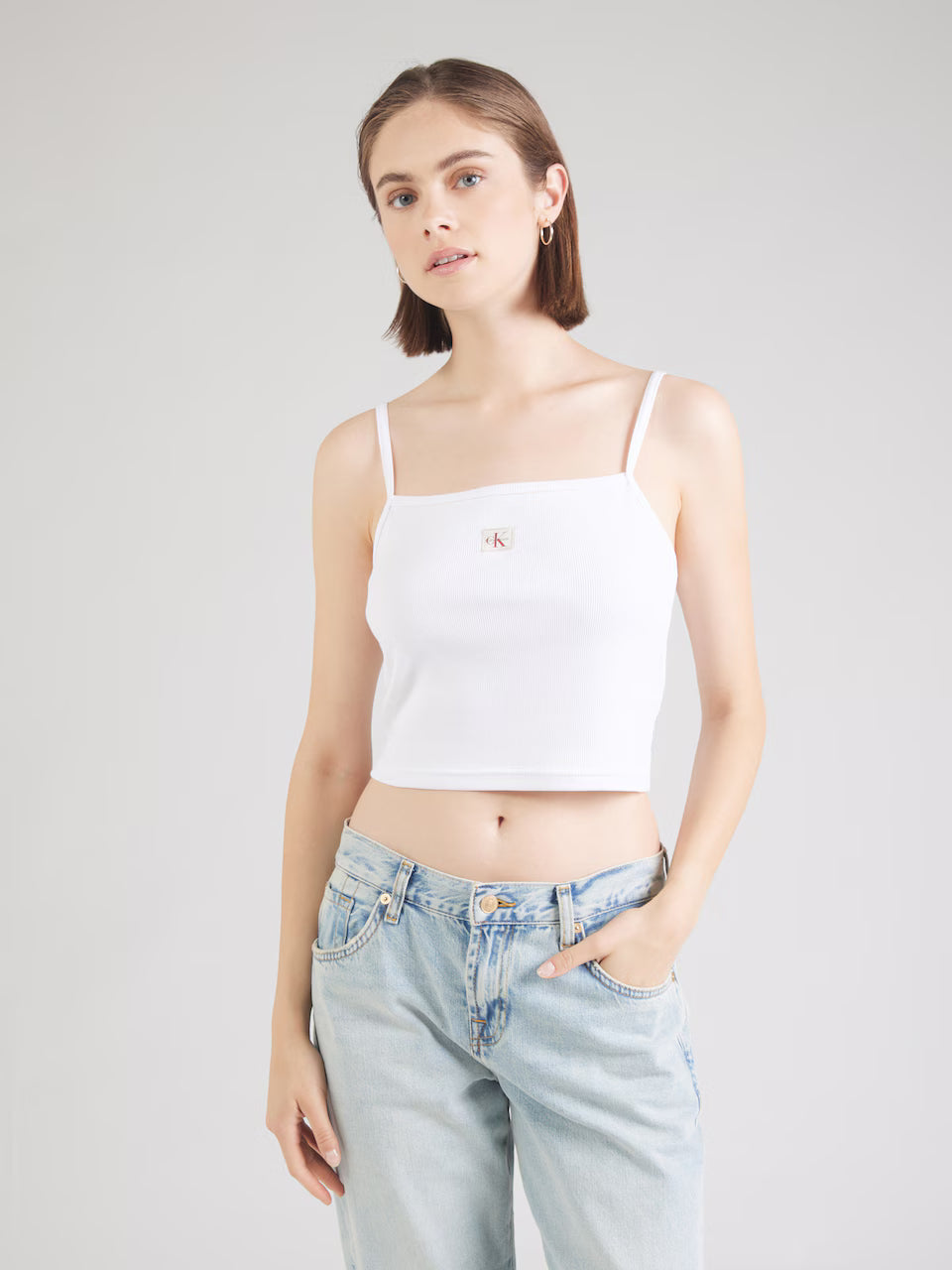 Calvin Klein  crop felső Calvin Klein