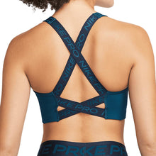 Nike Pro Női Sportmelltartó – Zöld, Logós Edzőfelső