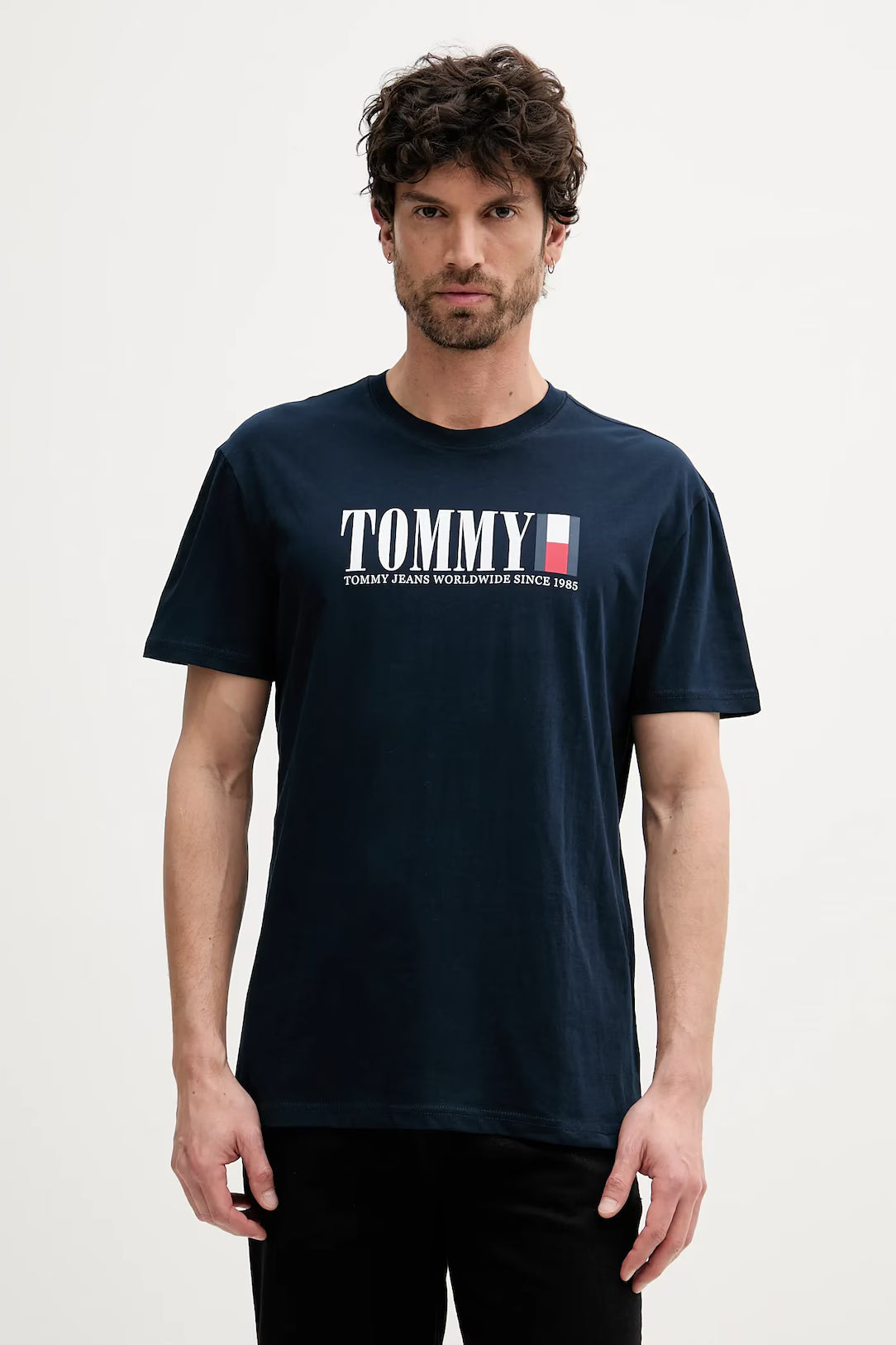 Tommy Jeans sötétkék Póló Tommy Jeans