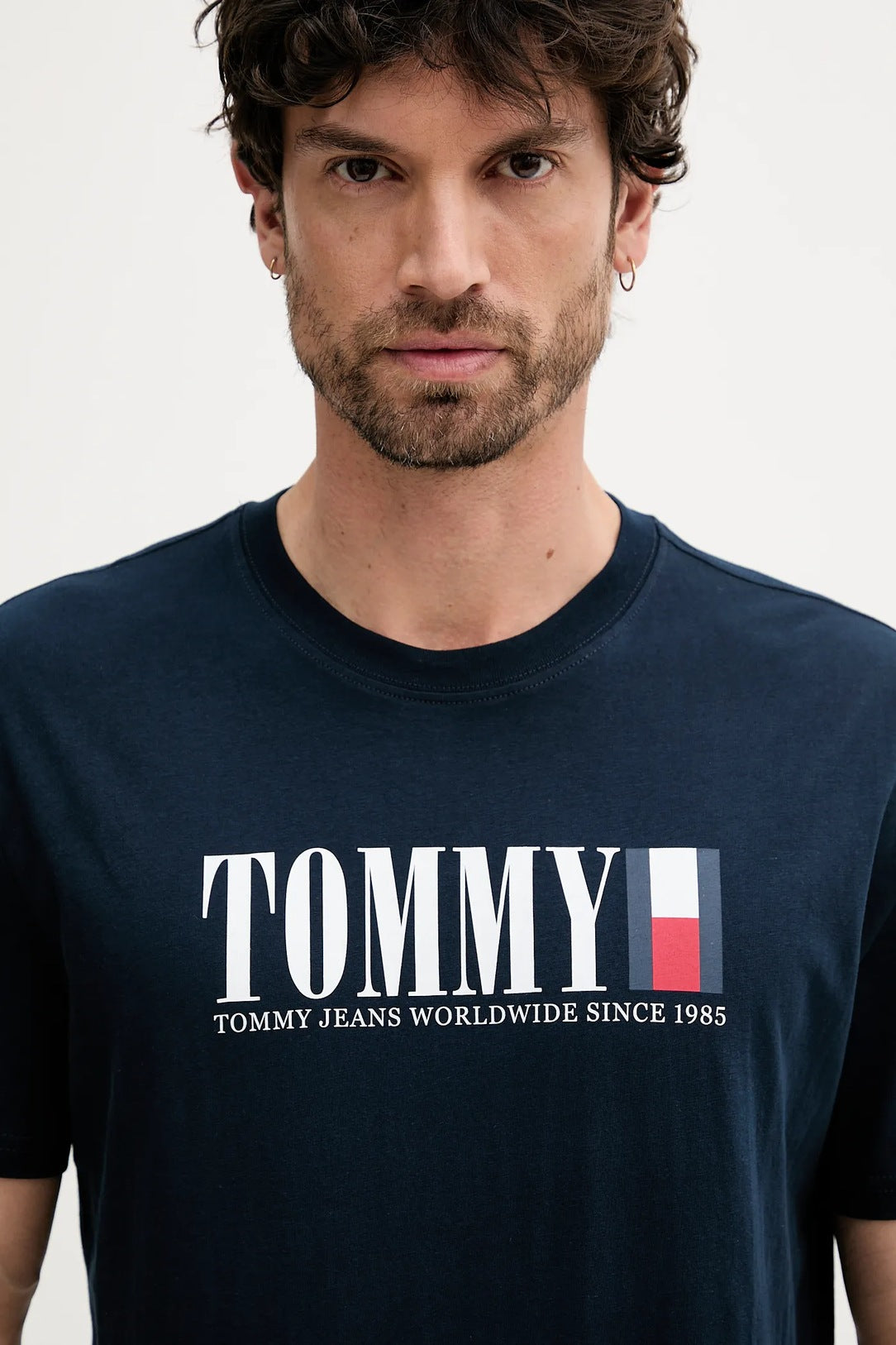 Tommy Jeans sötétkék Póló Tommy Jeans