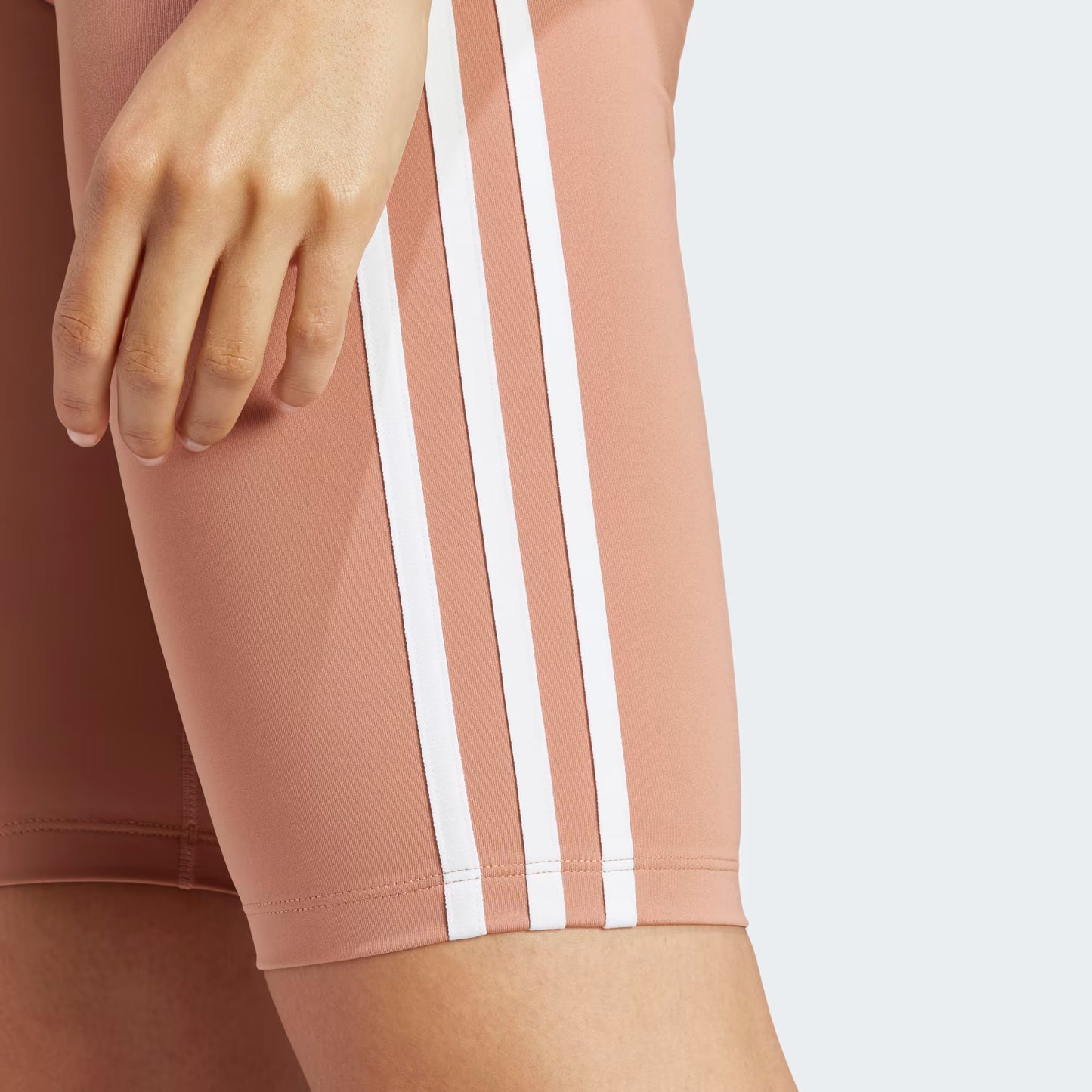 adidas Adicolor Classics High-Waisted Short Leggings barna – női rövid leggings