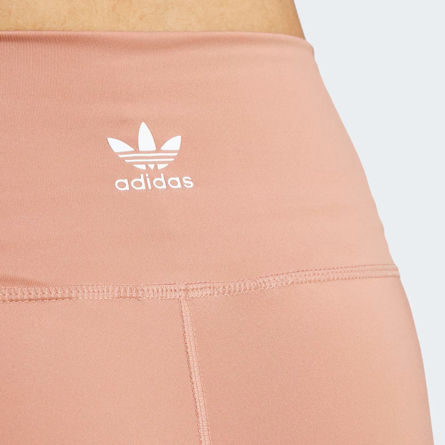 adidas Adicolor Classics High-Waisted Short Leggings barna – női rövid leggings