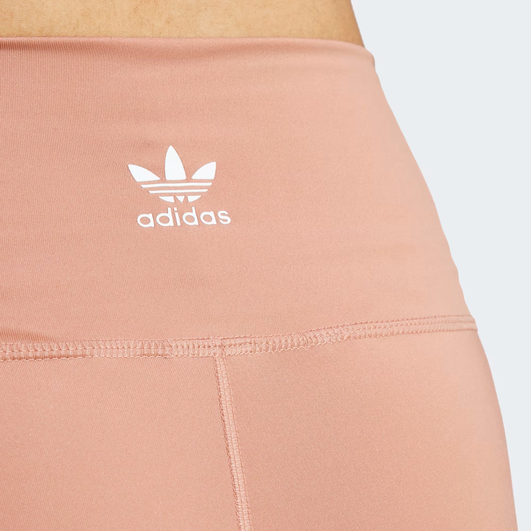 adidas Adicolor Classics High-Waisted Short Leggings barna – női rövid leggings