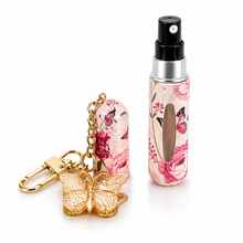 Újratölthető parfüm utazó spray kulcstartóval - 5 ml