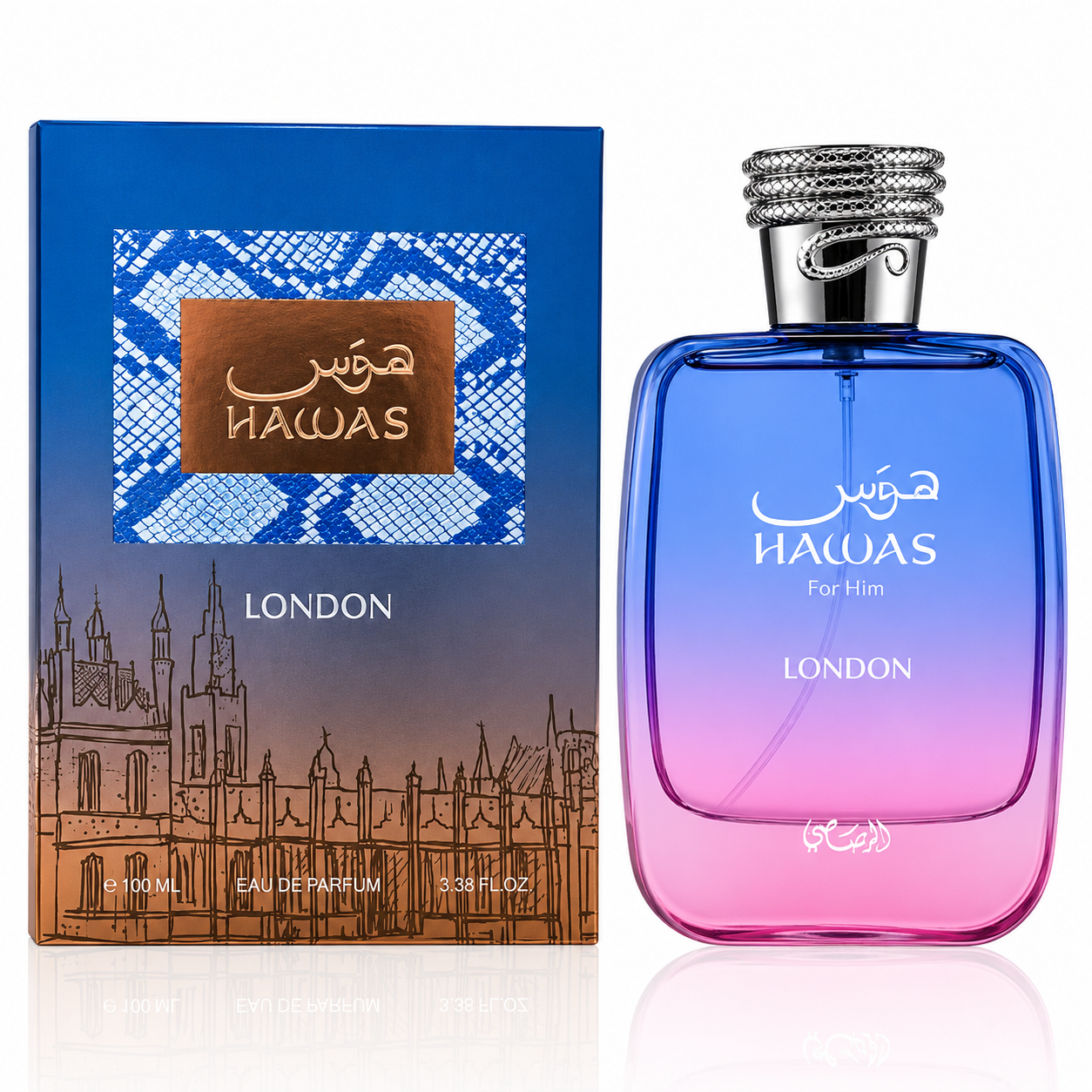 Rasasi Hawas London Eau de Parfum uniszex parfüm 100ml