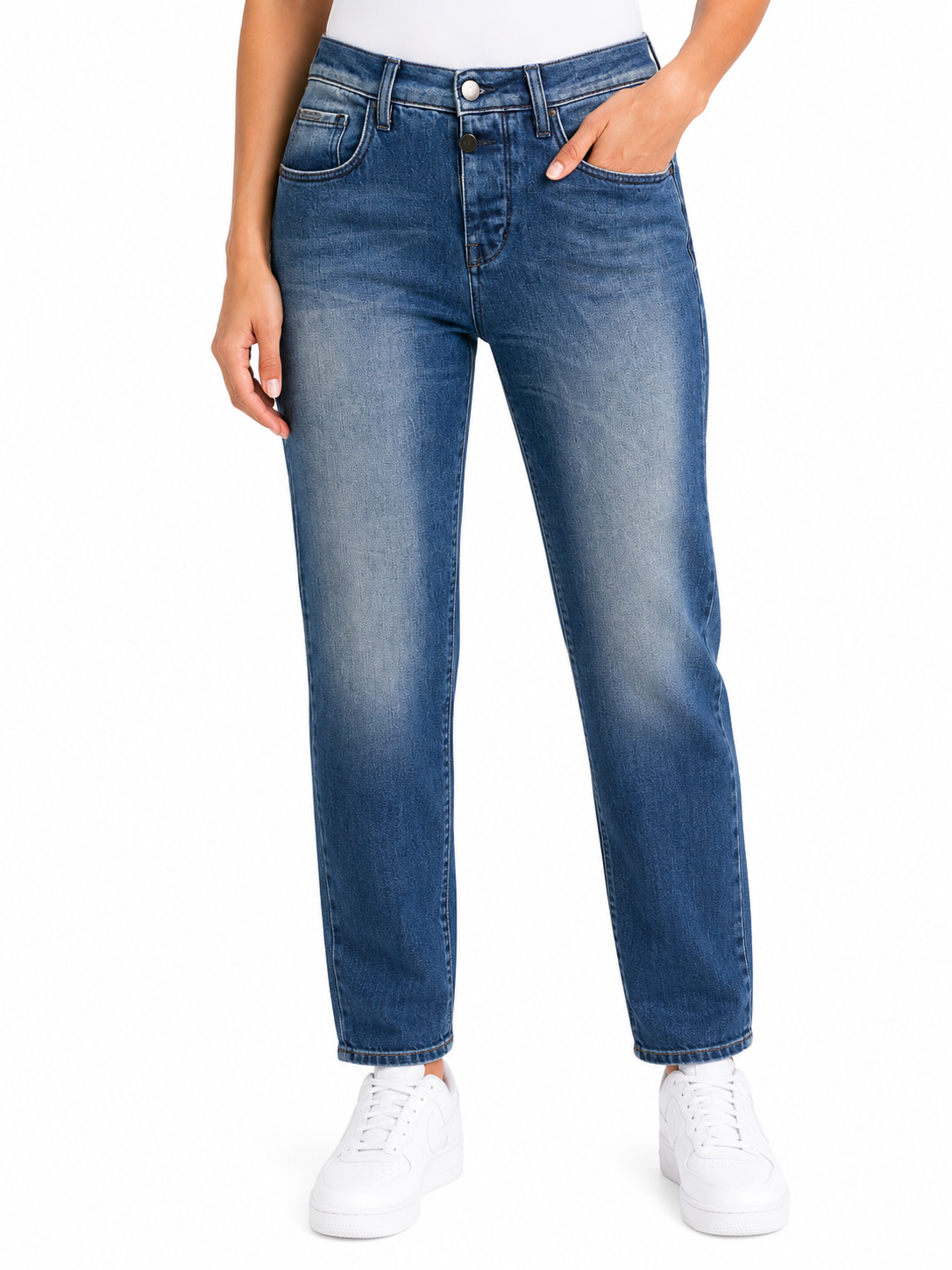 Calvin Klein Jeans női kék farmernadrág