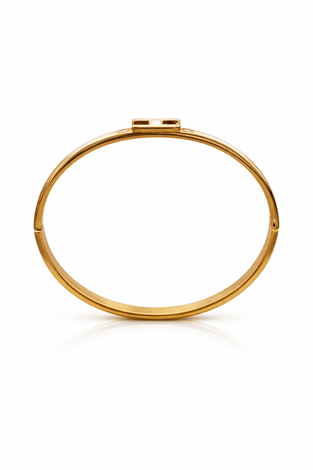 Arany-fehér H karkötő GoldBrands