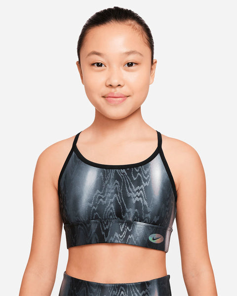 Nike Dri-FIT Girls’ Sports Bra / Crop Top – Black