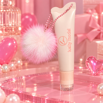 Lucky Model Lipgloss 18 ml – mit Pompon-Verzierung