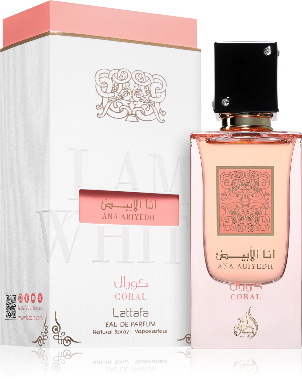 Lattafa Ana Abiyedh Coral Lattafa