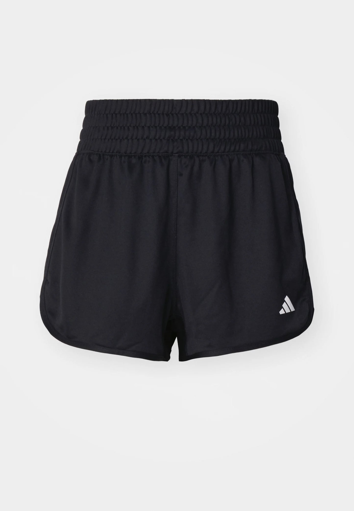 adidas Performance PACER ESSENTIALS KNIT HIGH RISE női sport rövidnadrág fekete