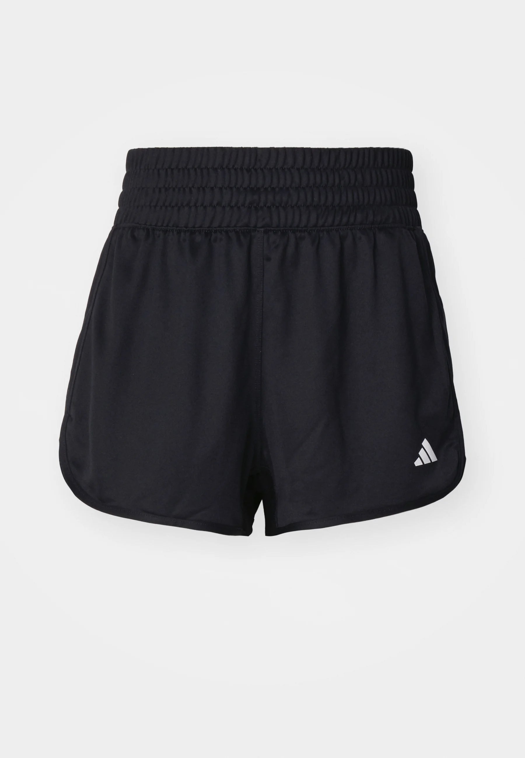 adidas Performance PACER ESSENTIALS KNIT HIGH RISE női sport rövidnadrág fekete