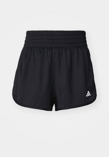 adidas Performance PACER ESSENTIALS KNIT HIGH RISE női sport rövidnadrág fekete
