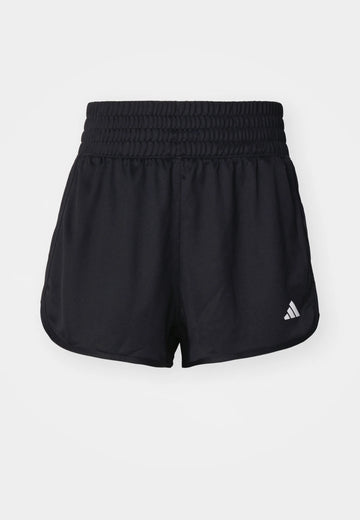 adidas Performance PACER ESSENTIALS KNIT HIGH RISE női sport rövidnadrág fekete