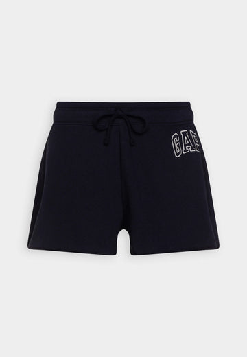 GAP női rövidnadrág fekete – pamut short