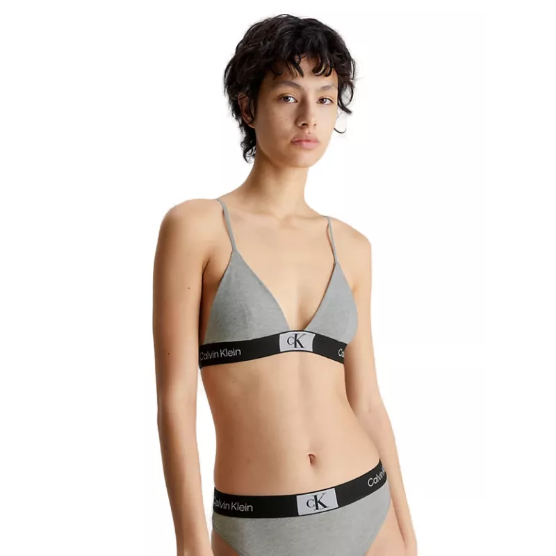 Calvin Klein Underwear Szürke Melír Calvin Klein Underwear Háromszög Melltartó