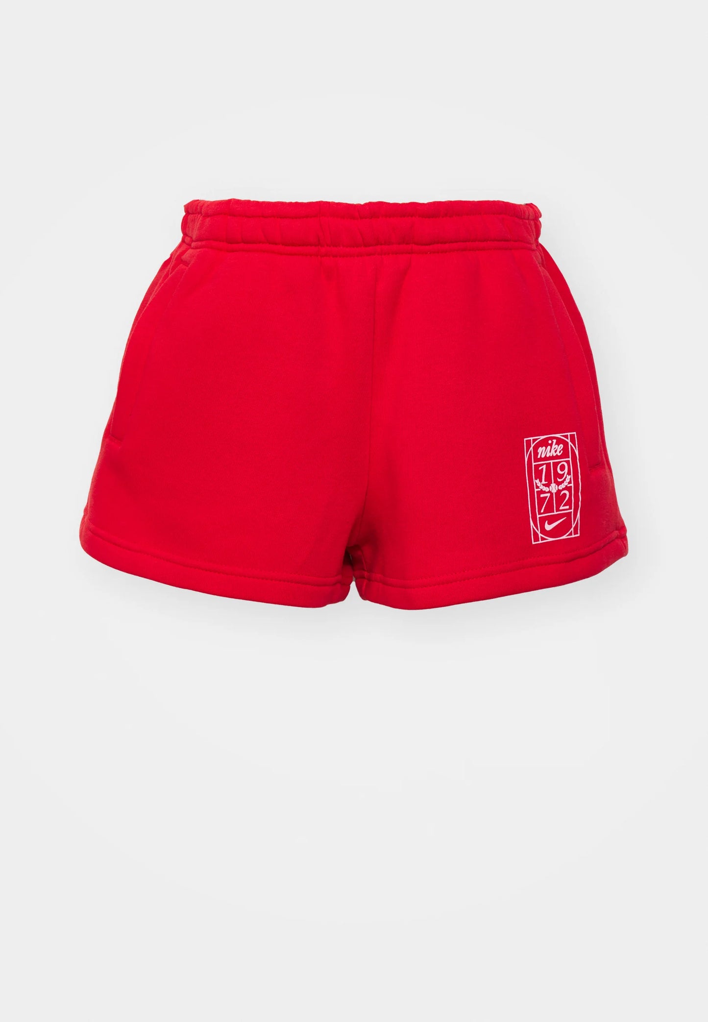Nike 1972 női rövidnadrág piros – magas derekú short