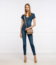 Guess Jeans NAOMY női farmer overál kék – denim jumpsuit