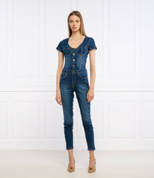 Guess Jeans NAOMY női farmer overál kék – denim jumpsuit