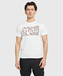Cavalli Class férfi fehér póló