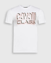 Cavalli Class férfi fehér póló