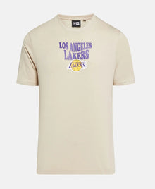 New Era Los Angeles Lakers  férfi póló közepes logóval