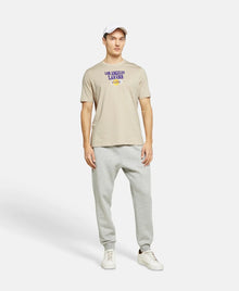 New Era Los Angeles Lakers  férfi póló közepes logóval