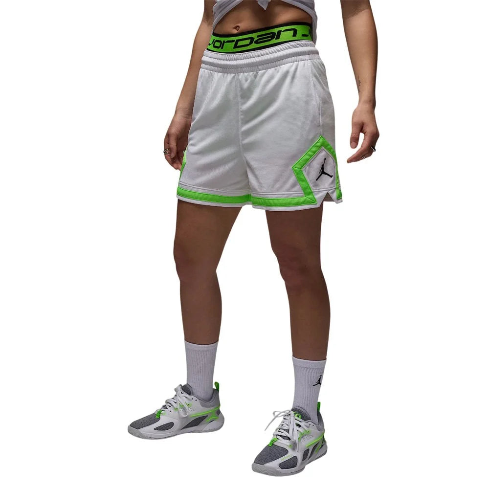 Jordan Sport Wmns 4" Diamond Shorts White – női rövidnadrág