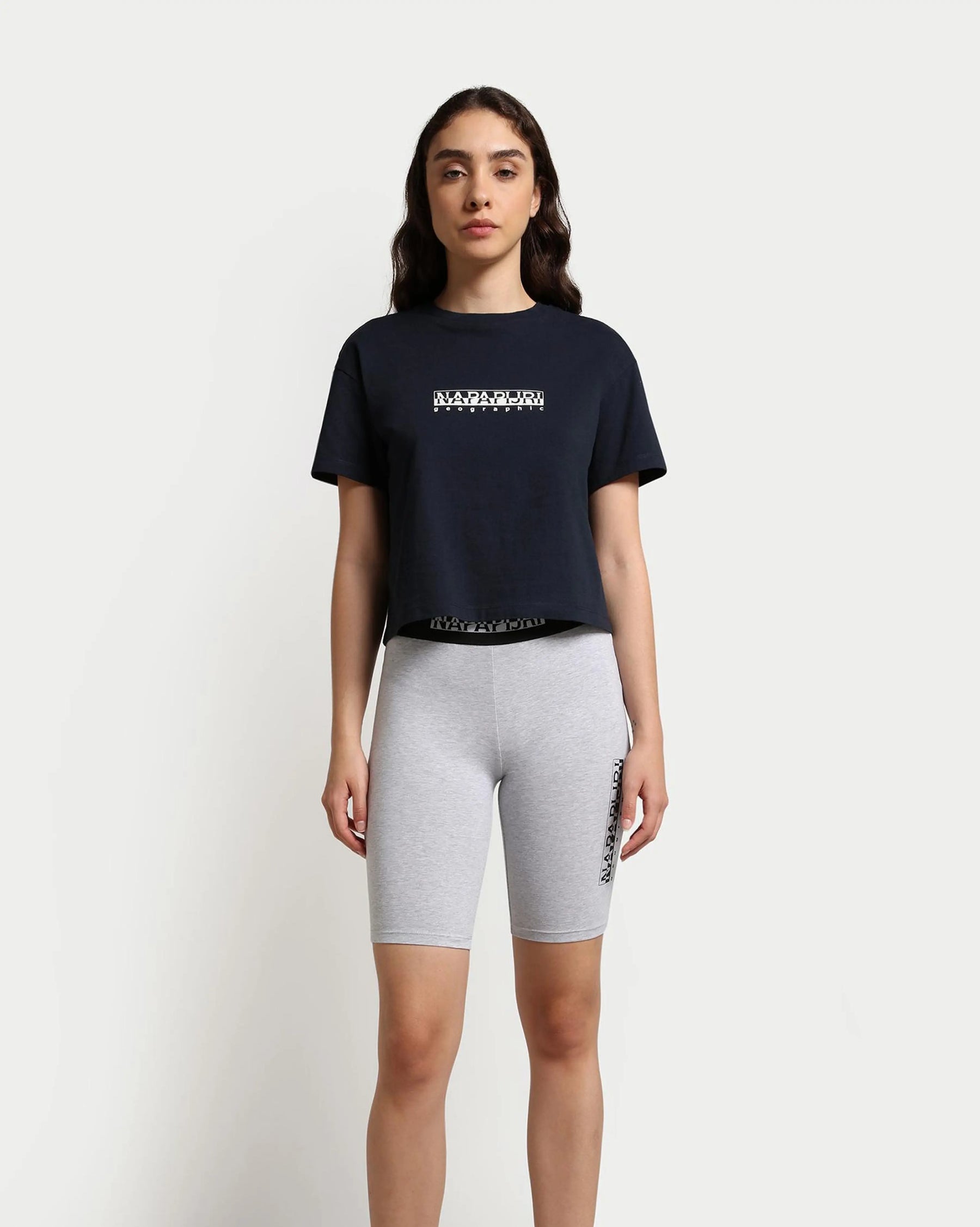 Napapijri Box 2 női leggings szürke – biciklis rövidnadrág