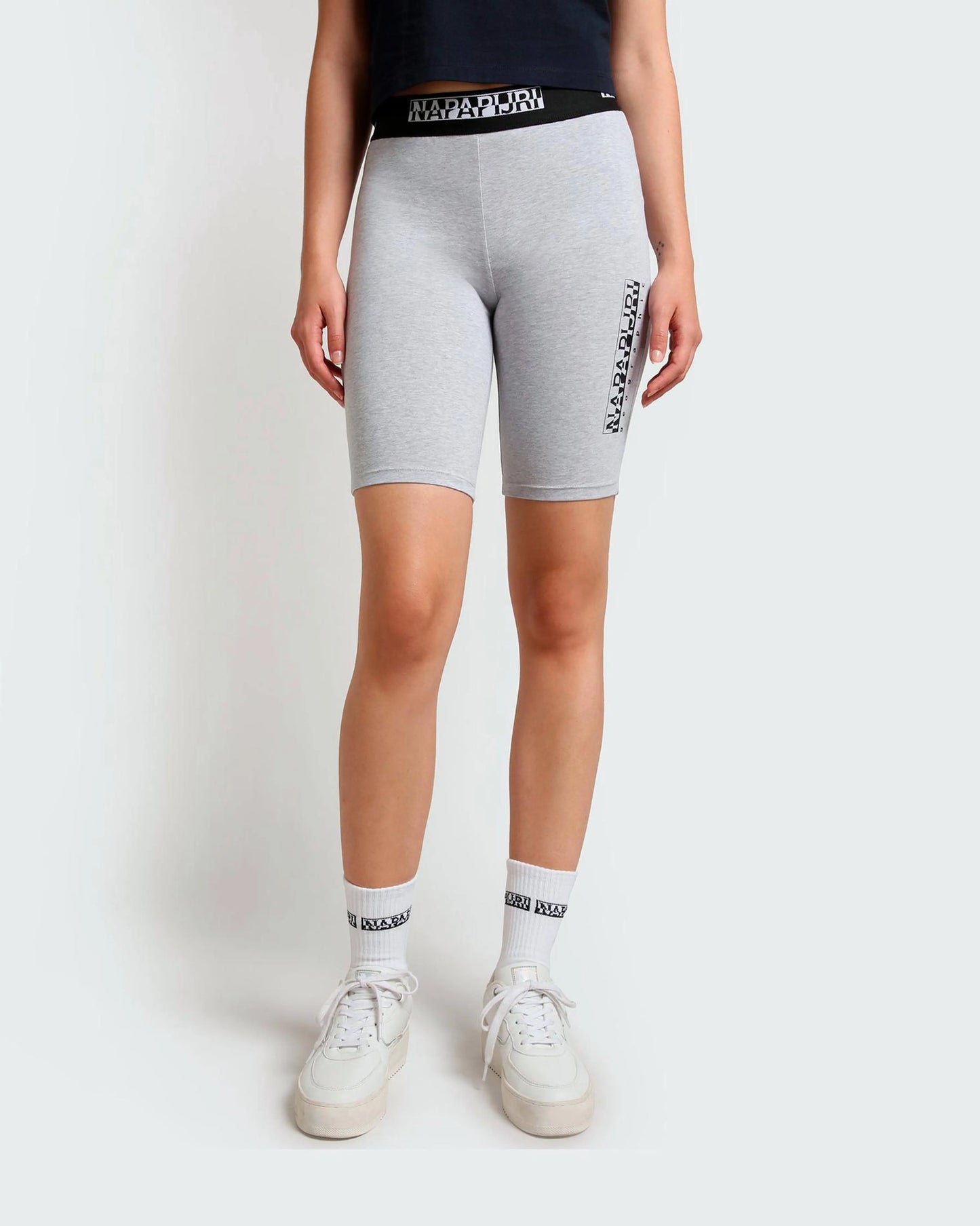 Napapijri Box 2 női leggings szürke – biciklis rövidnadrág