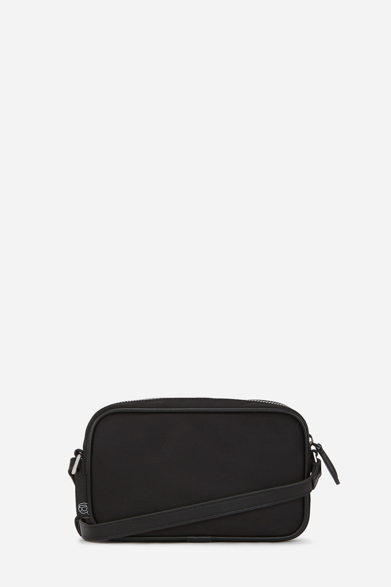 Karl Lagerfeld fekete női crossbody táska Karl Ikon logóval
