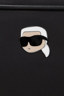 Karl Lagerfeld fekete női crossbody táska Karl Ikon logóval