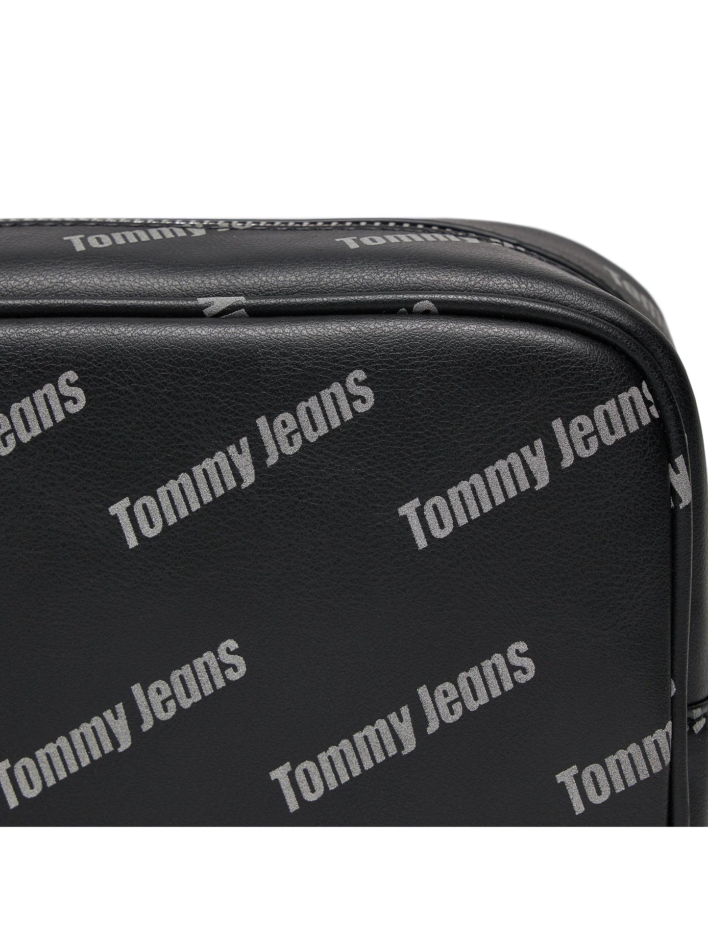 Tommy Jeans fekete női crossbody táska logómintás dizájnnal