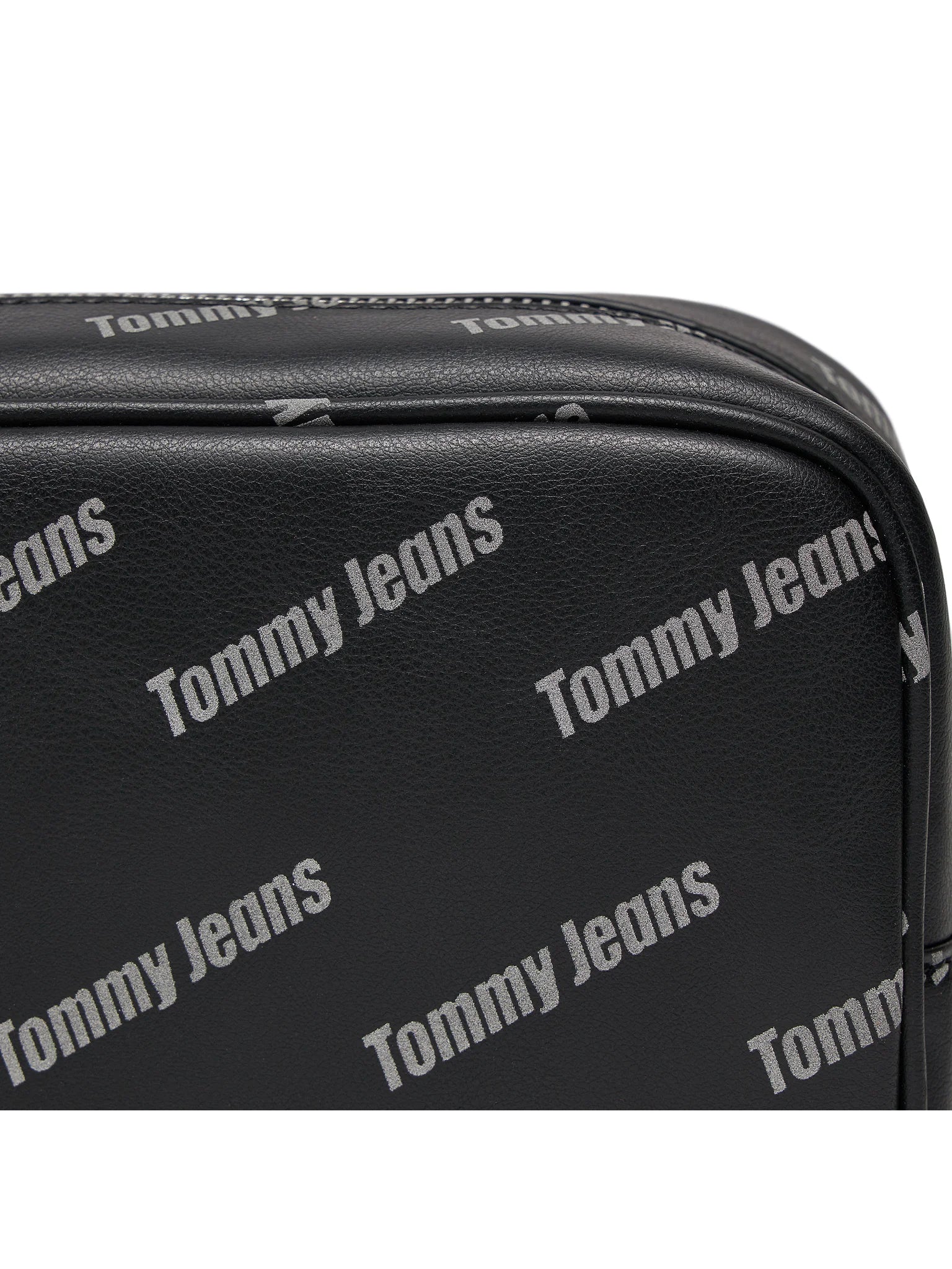 Tommy Jeans fekete női crossbody táska logómintás dizájnnal